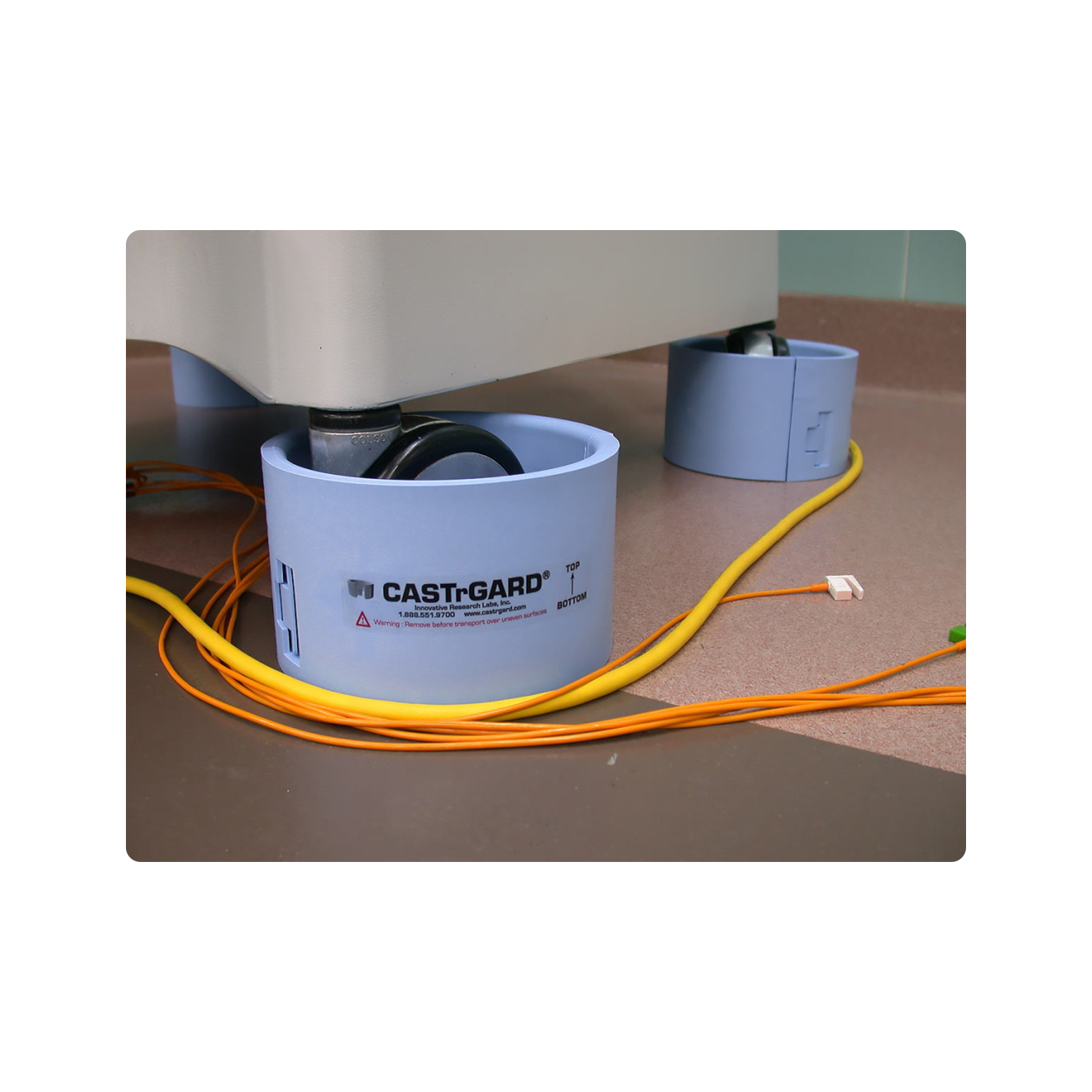 CASTrGARD 5" Wheel and Caster Guards - Set of 4