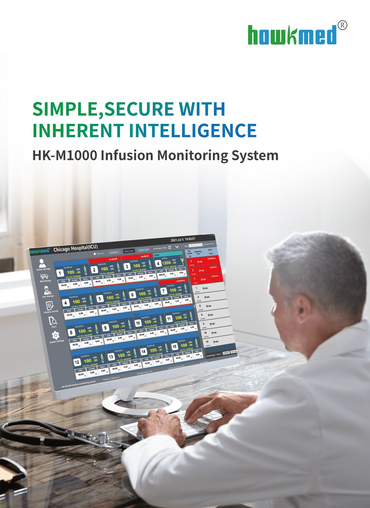 Infusion Monitoring System HK-M1000